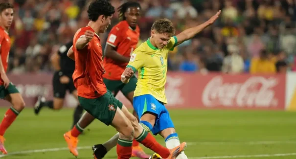 Brasil perde para Portugal e fica fora do Mundial Sub-17