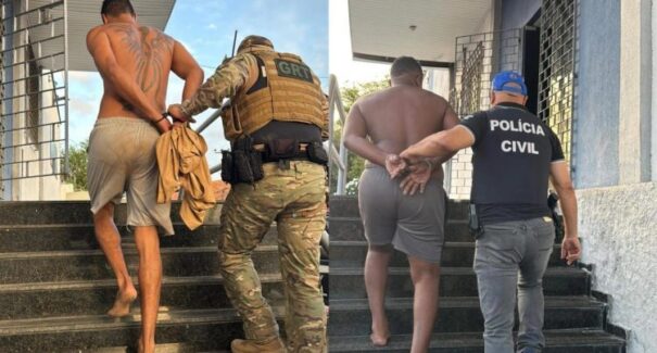 Suspeitos de assaltos a residências são presos em operação da Polícia Civil