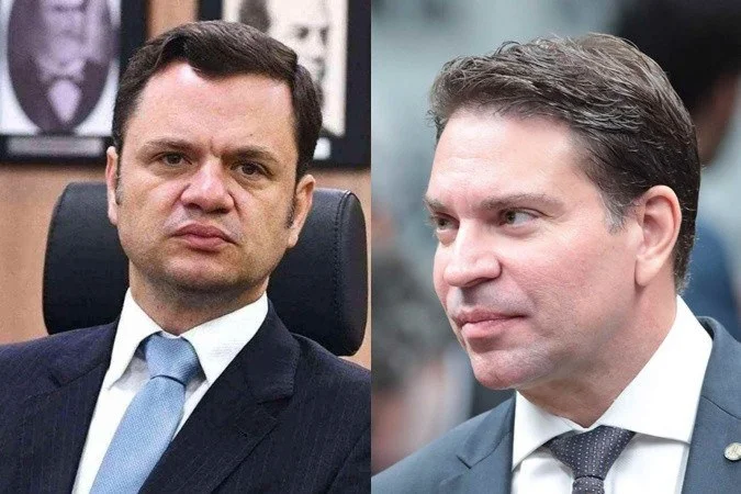 Torres (esquerda) e Ramagem (direita) perdem oficialmente seus cargos na PF (Foto: Reprodução)