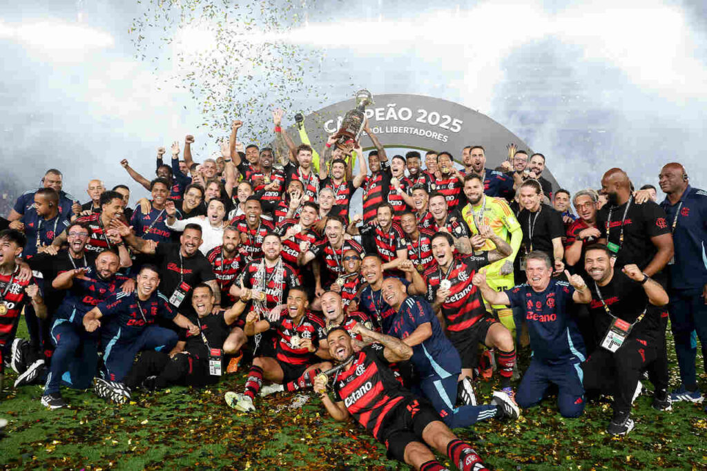 Até aqui, ponto alto do ano do Flamengo foi a conquista da Libertadores (Foto: Gilvan de Souza/Flamengo)