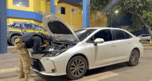 PRF recupera veículos roubados e furtados durante fiscalização na BR-135, em São Luís