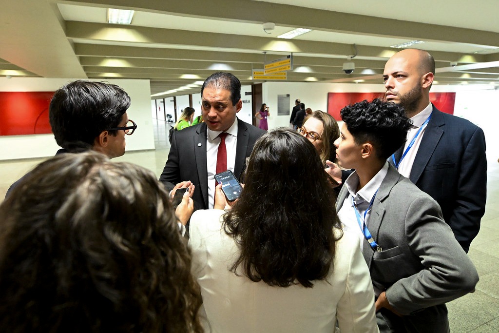 “Estou trabalhando para que Congresso e governo consigam ter um bom diálogo”, diz.