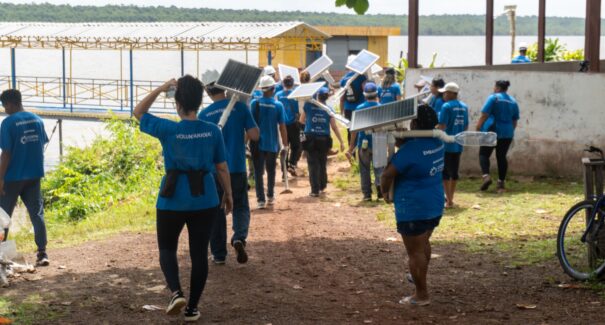 Projeto leva iluminação sustentável a comunidade de Paço do Lumiar