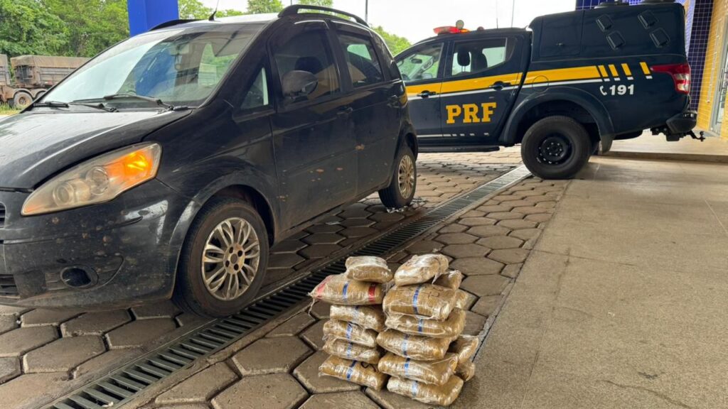 Mais de 23 kg de skunk são aprendidos na BR-226; droga estava escondida em veículo