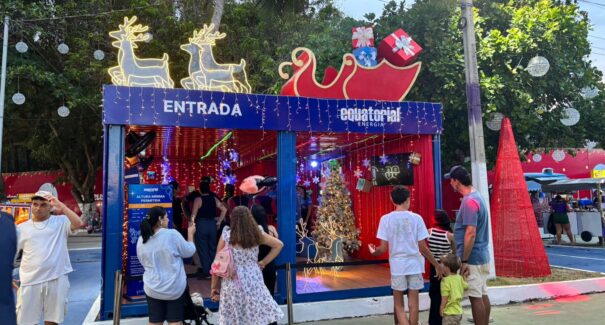 Equatorial Maranhão leva ainda mais brilho ao Natal 2025 na Vila Encantada do Ipem