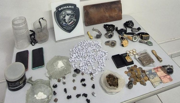 Materiais apreendidos (Foto: Divulgação)