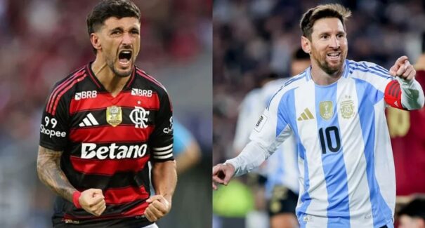 Arrascaeta e Messi estão entre os finalistas do prêmio Rei da América