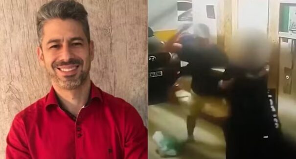 CGU afasta auditor filmado agredindo mulher e criança