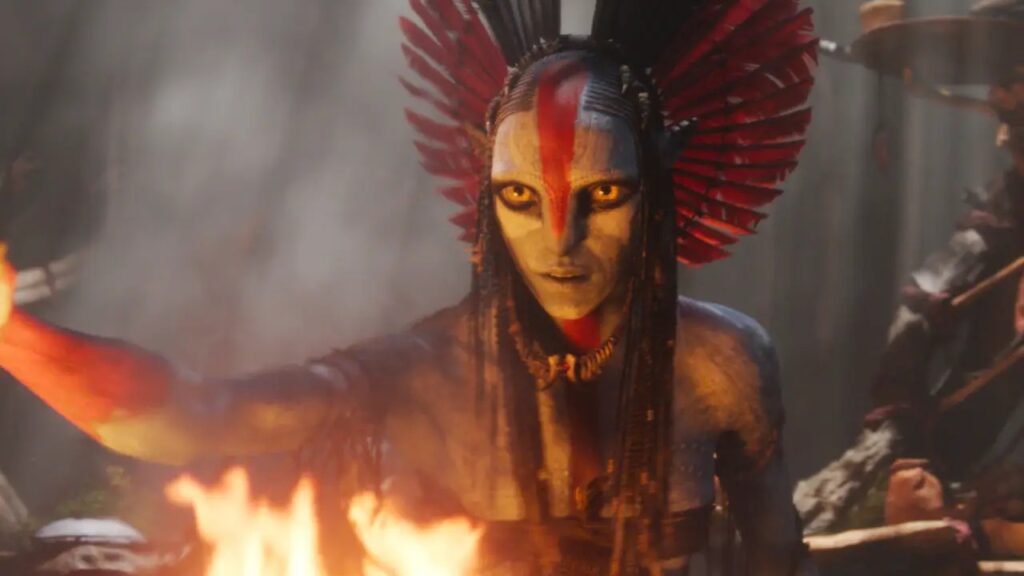 Em “Avatar: Fogo e Cinzas”, Jake e Neytiri enfrentam um novo clã ameaçador para proteger o futuro de Pandora (Foto: Divulgação)  