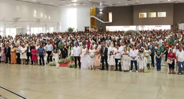 Casamento comunitário reúne 3 mil pessoas, em São Luís, neste sábado (13)