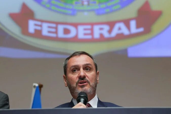 O diretor-geral da Polícia Federal, Andrei Rodrigues. - (crédito: Fabio Rodrigues-Pozzebom/Agência Brasil )

