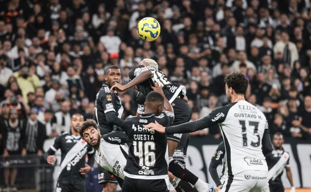 Corinthians e Vasco empatam sem gols no jogo de ida da final (Foto: Werther Santana/Estadão)
