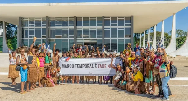 Povos indígenas realizam mobilização nacional contra tese do marco temporal
