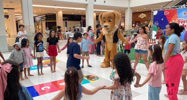 Cabelo maluco e personagens infantis: veja a programação de férias do Golden Shopping