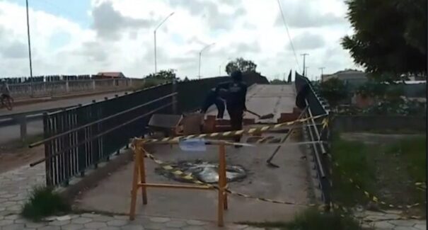 DNIT interdita duas passarelas na ponte do Rio Mearim, em Bacabal
