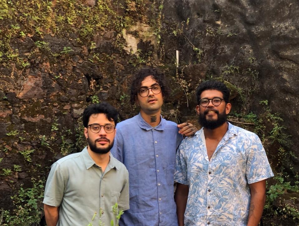 Formado por Caio Mattos, Tammys Loyola e Marcus Bros, o Efeito Túnel surgiu em 2019 (Foto: Divulgação)