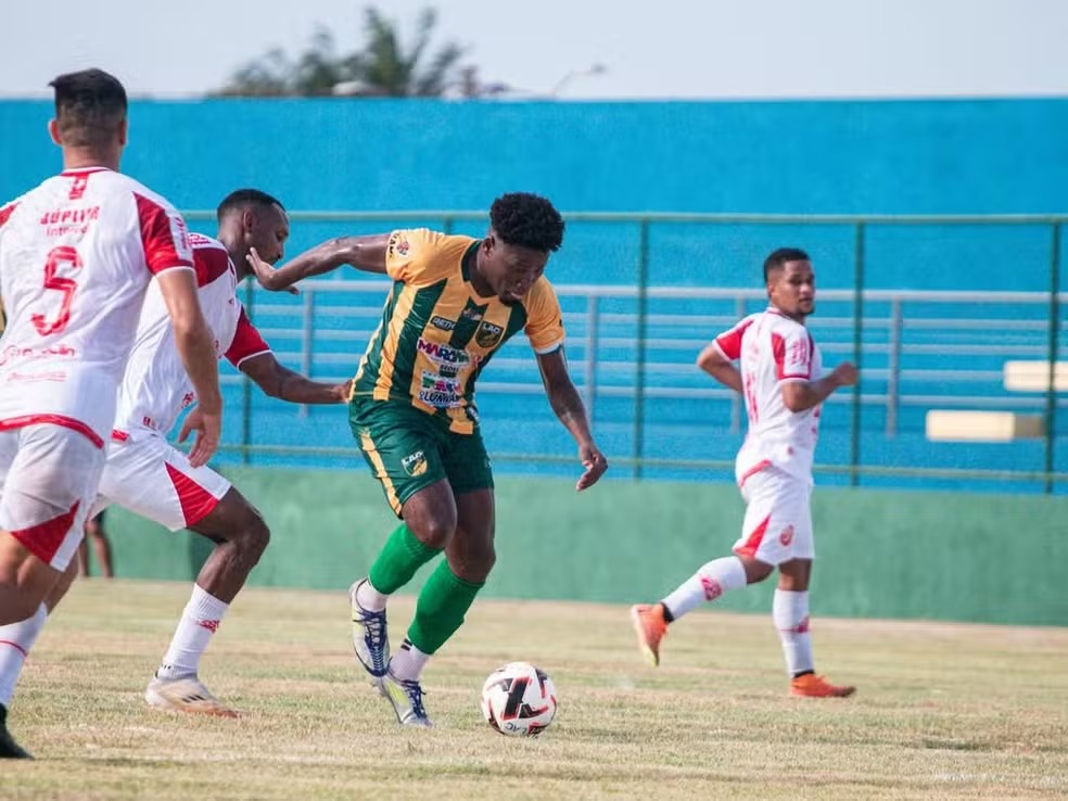 Time do Luminense continua na liderança. (Foto; André Costa/LAC)