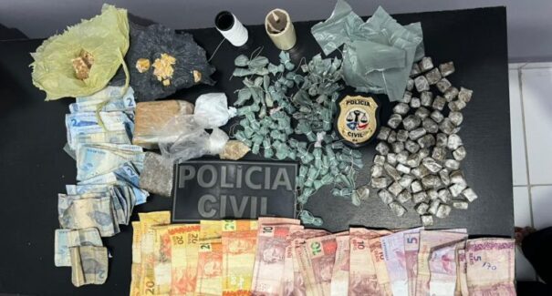 Polícia Civil prende suspeito de tráfico de drogas em Pindaré-Mirim