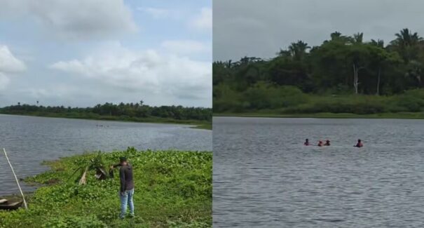 Mergulhadores iniciam buscas por crianças desaparecidas em Bacabal; vistoria começa em lago