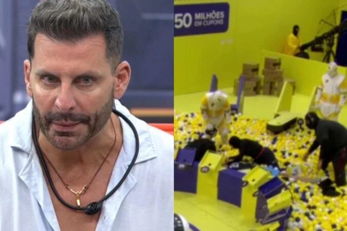 BBB 26: Henri Castelli passa mal e tem convulsão durante Prova do Líder - (crédito: Globoplay)
