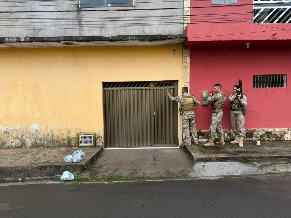 Operação prende foragidos por homicídio, tráfico e roubo no MA e no AM (Foto: Divulgação/SSP)