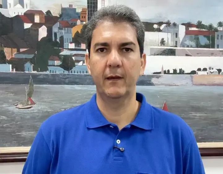 O prefeito Eduardo Braide anunciou que a Prefeitura vai liberar vouchers para uso no aplicativo de transporte 99 a partir das 10h30 (Foto: Redes Sociais)