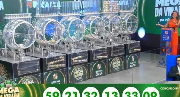 Mega da Virada 2025 tem seis vencedores e prêmio recorde de R$ 1,09 bi