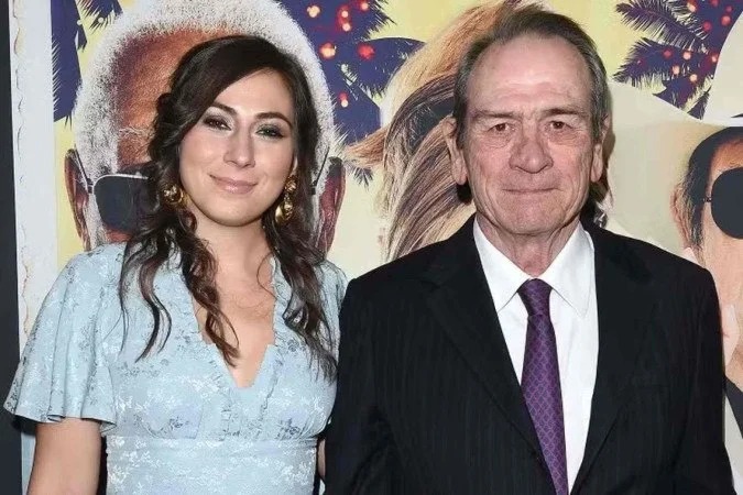 Victoria Jones e Tommy Lee Jones (Foto: Axelle/Bauer-Griffin/FilmMagic)
