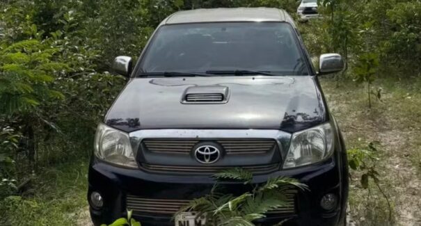 Duas pessoas são encontradas mortas dentro de caminhonete no interior do Maranhão