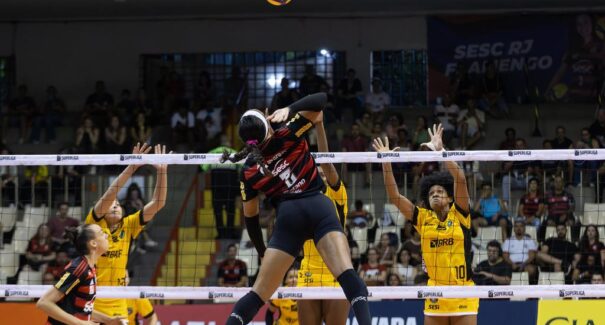 Líder da Superliga Feminina, Sesc Flamengo encara o Brasília Vôlei nesta sexta (6) em São Luís