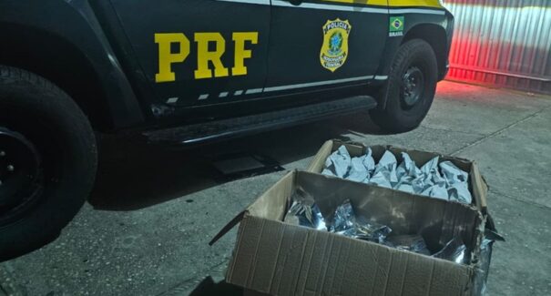Passageiro é preso com 21,5 kg de maconha em ônibus interestadual em Caxias