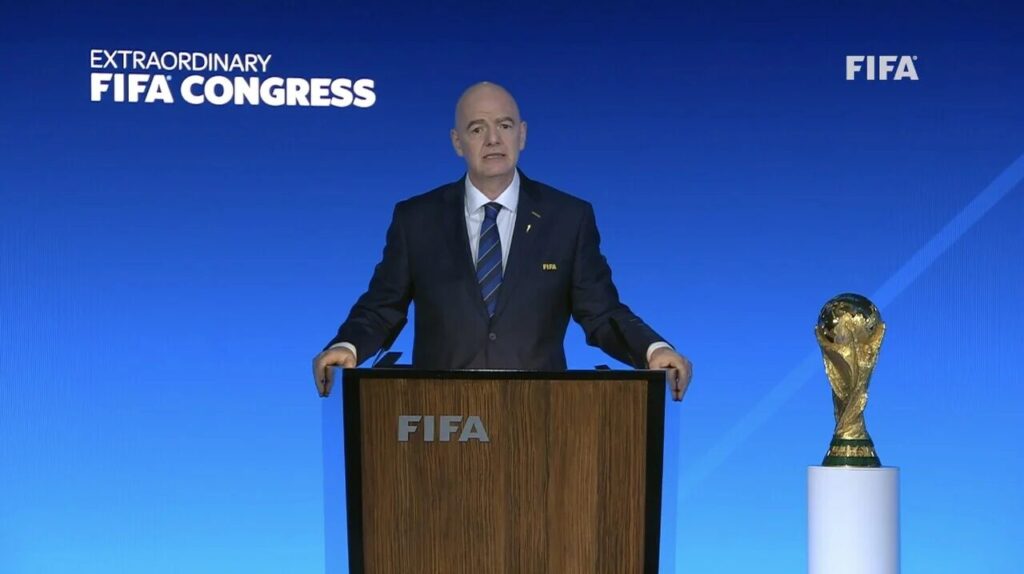 Presidente da Fifa diz que suspensão “não resolveu nada” (Foto: Reprodução/FIFA)