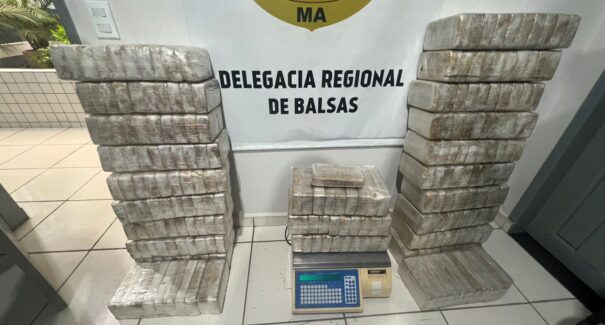 PRF intercepta quase 246 kg de cocaína na BR-230, em Balsas