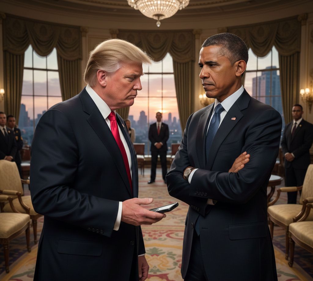 Donald Trump publica vídeo que retrata casal Obama como dois primatas