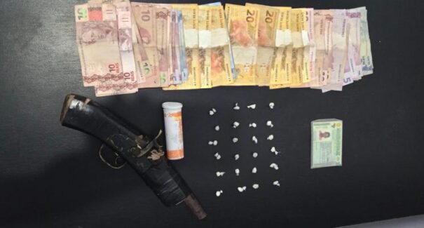 Homem é preso por tráfico de drogas e posse ilegal de arma em Pindaré-Mirim