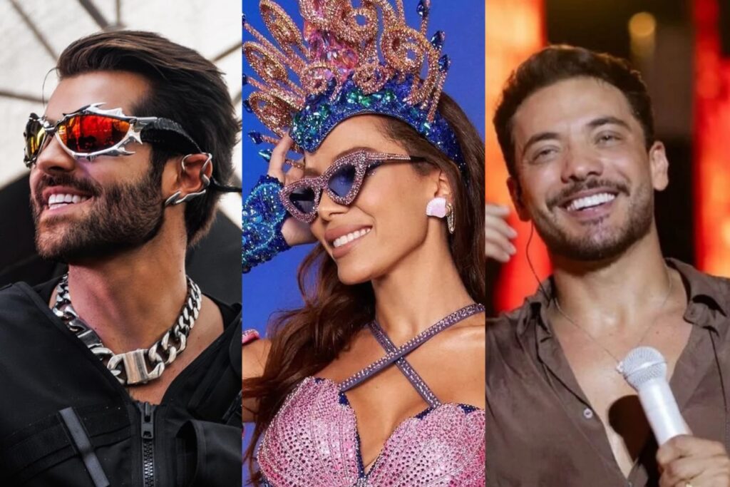 Alok, Anitta e Safadão comandam a folia na Avenida Litorânea (Foto: Reprodução)