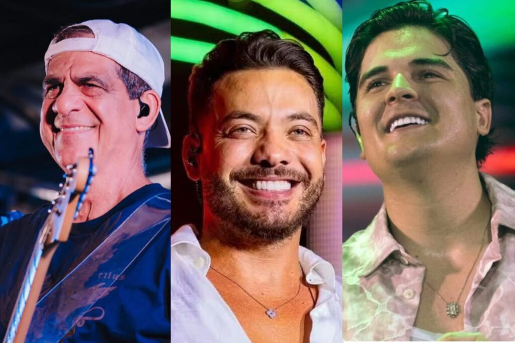 Às 15h é a vez de Durval Lelys subir ao trio. Em seguida, 17h Wesley Safadão anima o público, seguido por Eric Land às 19h (Foto: Reprodução)