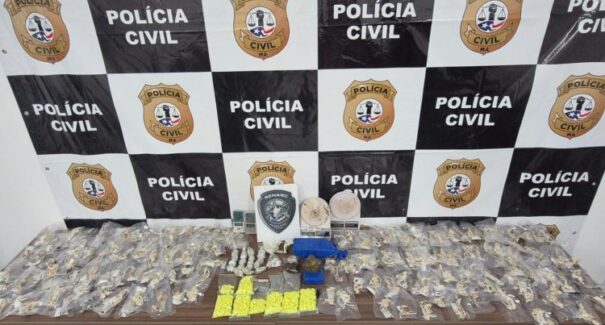 Depósito de drogas é desarticulado no Centro de São Luís