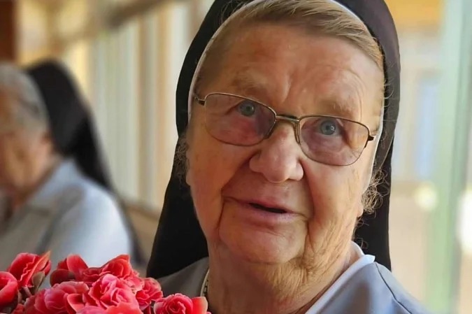 Freira Nadia Gavanski, de 82 anos, foi morta após homem invadir convento, no Paraná - (Foto: Reprodução/Redes Sociais)