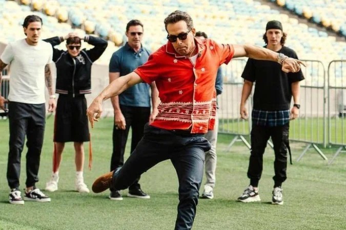 Ryan Reynolds é um dos donos do Wrexham AFC, no País de Gales -  (crédito: Divulgação/Redes Sociais)