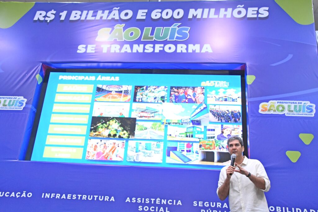 Prefeitura de São Luís anuncia pacote histórico de R$ 1,6 bilhão em obras e serviços para transformar a capital (Foto: Divulgação)