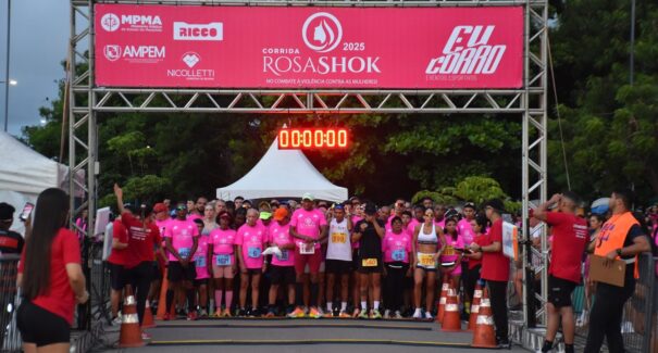Corrida Rosa Shok deve reunir 5 mil pessoas na Avenida Litorânea neste domingo (8)