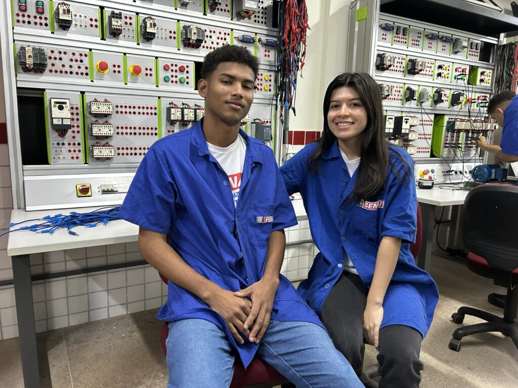 Cursos do SENAI-MA combinam teoria e prática e aumentam chances de inserção no mercado de trabalho. (DIvulgação/SENAI-MA)