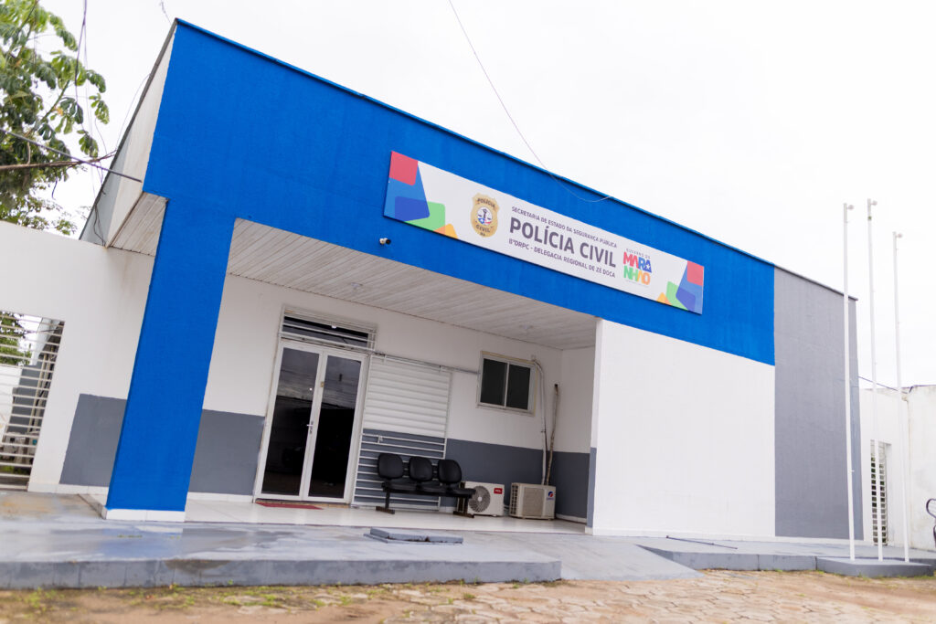 Reforma da Delegacia de Polícia Civil em Zé Doca garante melhores condições de atendimento à população e aos servidores. (Divulgação/Segov)