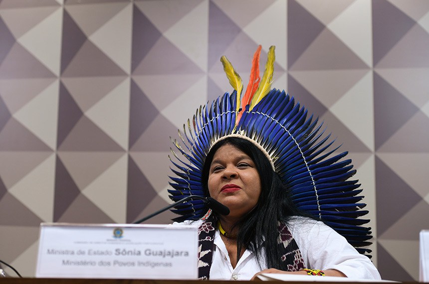 Ministra dos Povos Indígenas, Sônia Guajajara (PSOL) (Foto: Agência Senado)