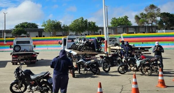 Paço do Lumiar: Operação Rolezinho apreende 41 motocicletas irregulares