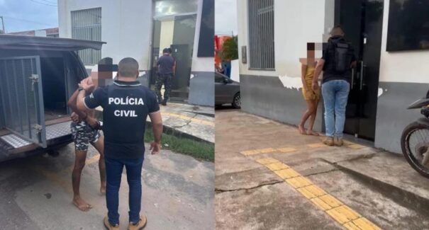 Casal suspeito de praticar roubos é preso em operação na Baixada Maranhense