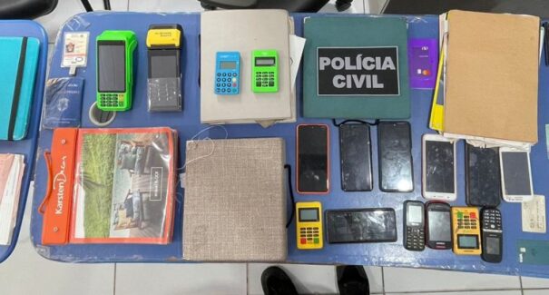 Dupla é presa suspeita de aplicar golpes pela internet e movimentar dinheiro ilícito em Santa Inês