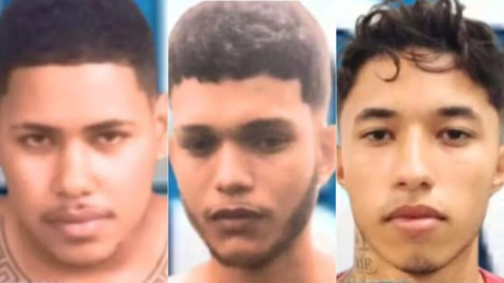 Lucas, Jorge e Raislanderson são suspeitos da orte do comerciante 