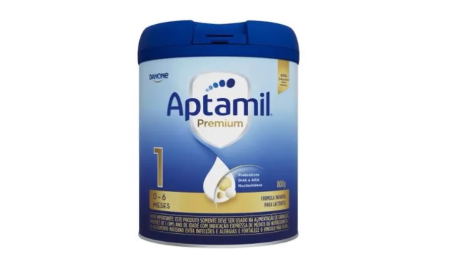 Fórmula Aptamil da Danone
(Foto: Reprodução/Anvisa)